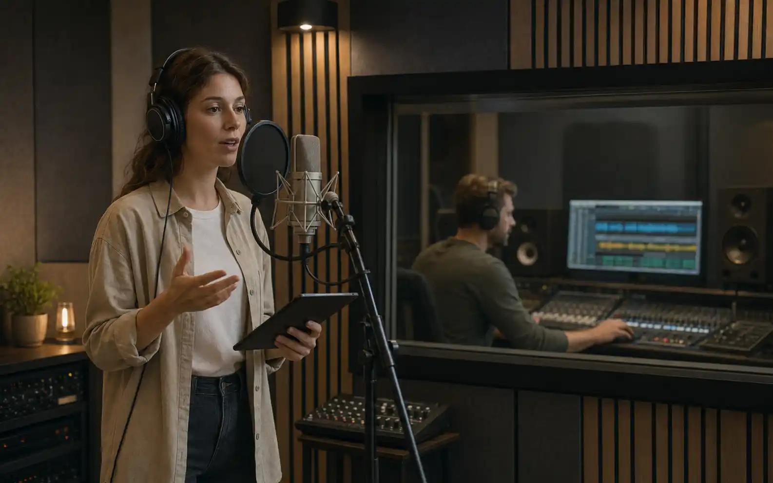 Монтаж и обработка дикторской записи в студии SOUND GROUP
